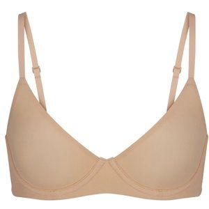 Skims Fits Everybody Unlined Demi Bra 36B - Clay